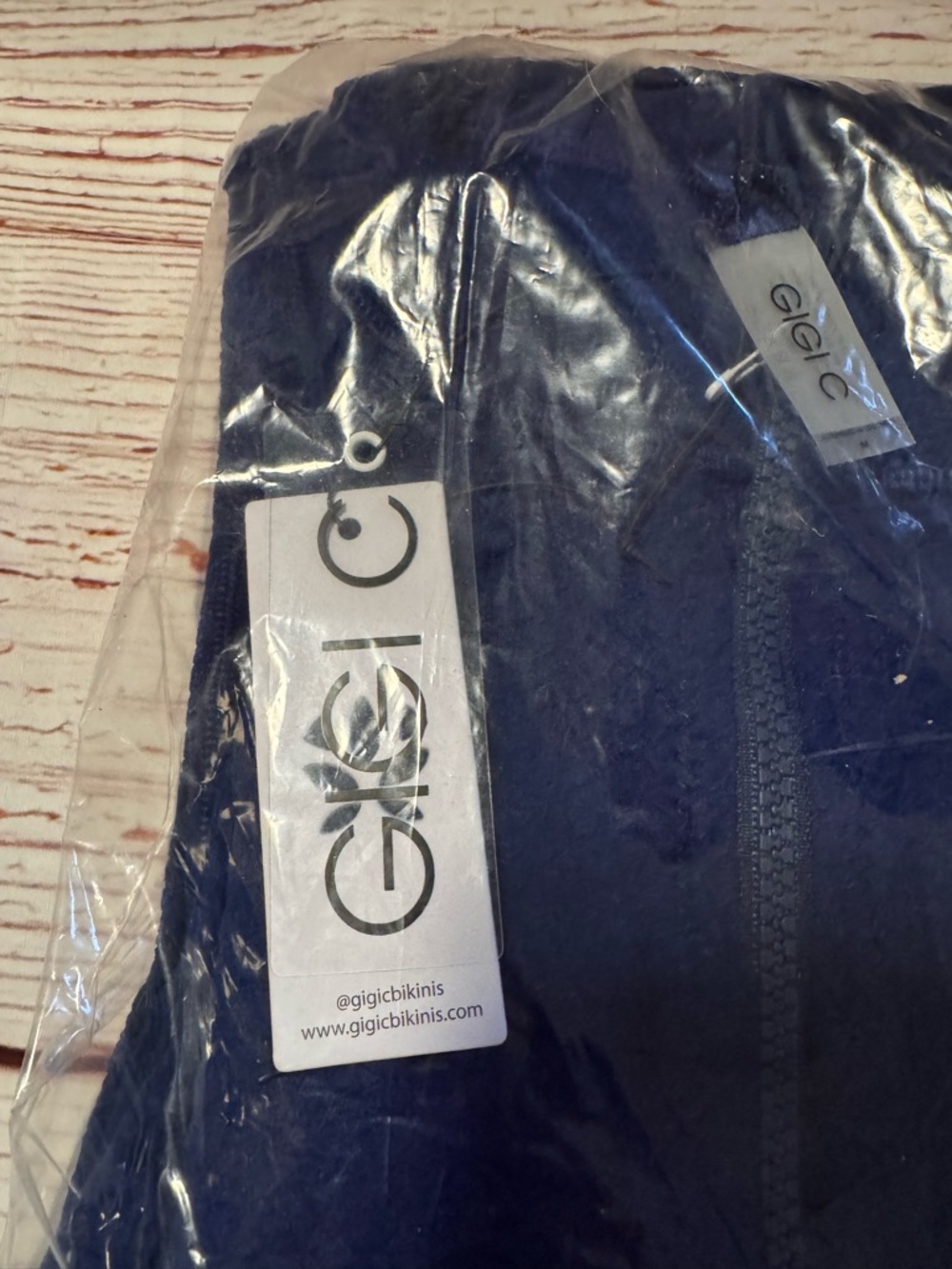 NWT GiGi C Natasha Jacket in Royal Sz M - Picture 3 of 5